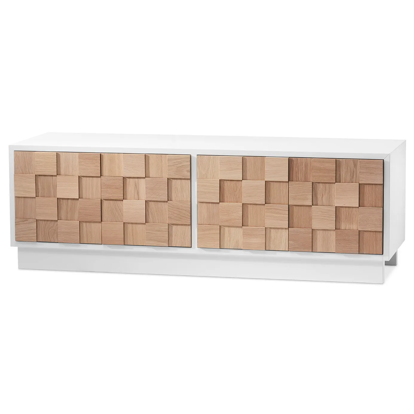 Collect 2016 media bench, White oiled oak-white A2