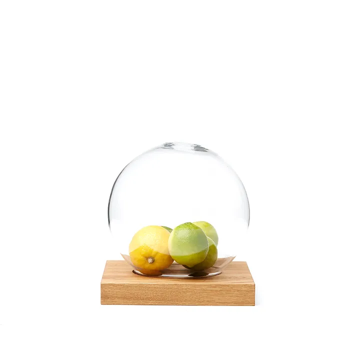 Space decoration - Oiled oak, glass - A2