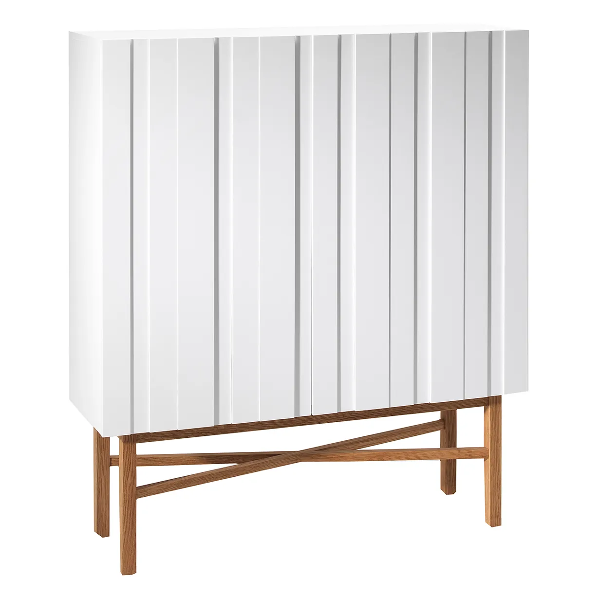 White Cabinet cabinet, oak A2
