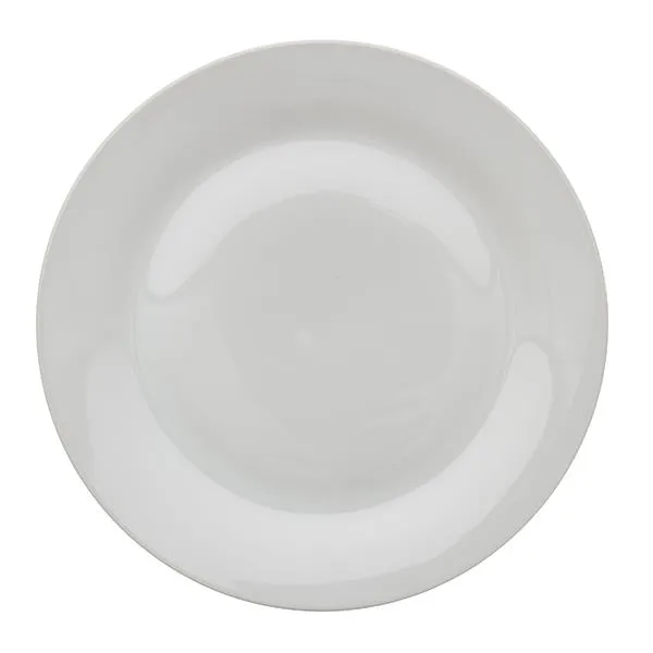 Café matte plate Ø27 cm 4-pack - White - Aida