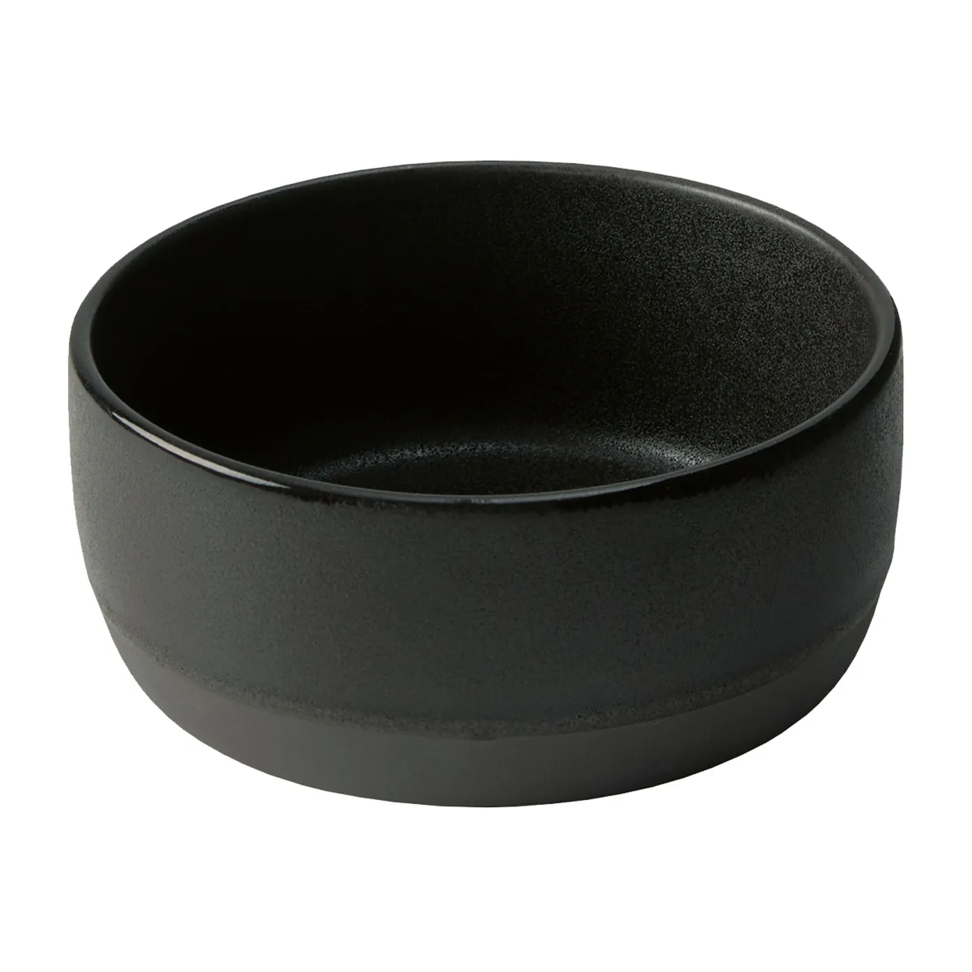 Raw bowl Ø13.5 cm, Titanium black Aida
