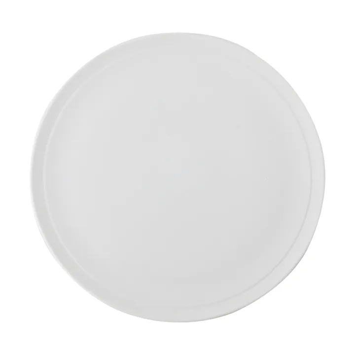 Raw plate Ø23 cm - Pure Porcelain - Aida
