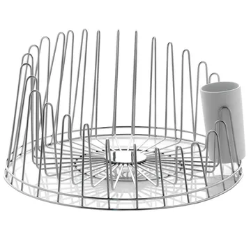 A Tempo tray for dish rack - white - Alessi