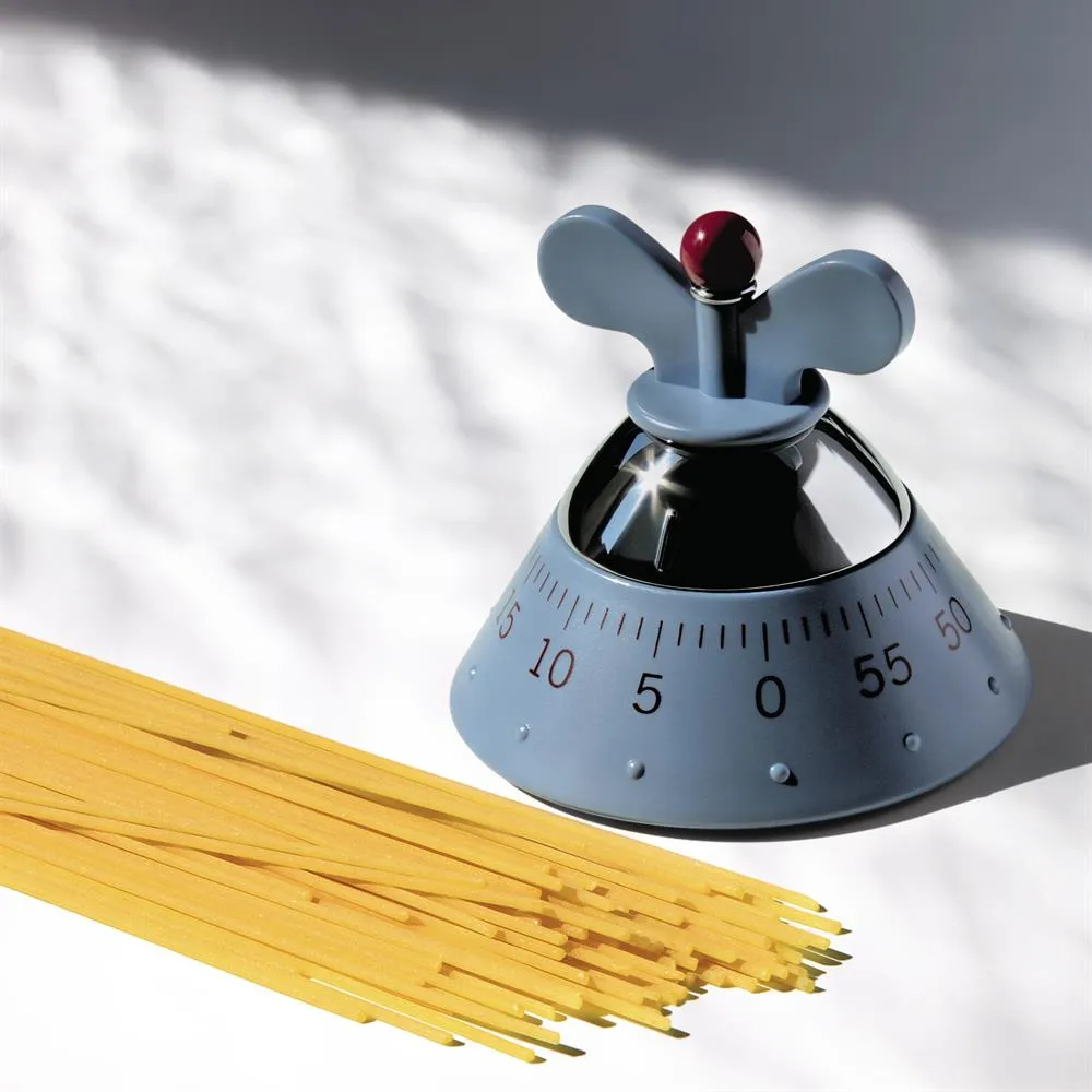 Alessi kitchen timer, blue Alessi
