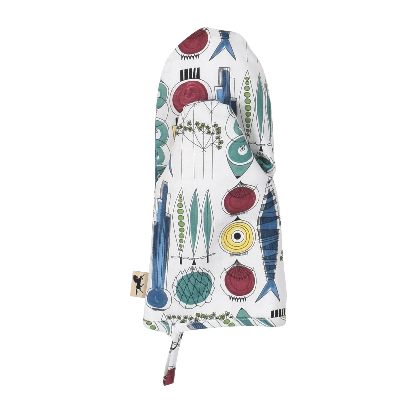 Picknick oven glove small pattern, Multi Almedahls