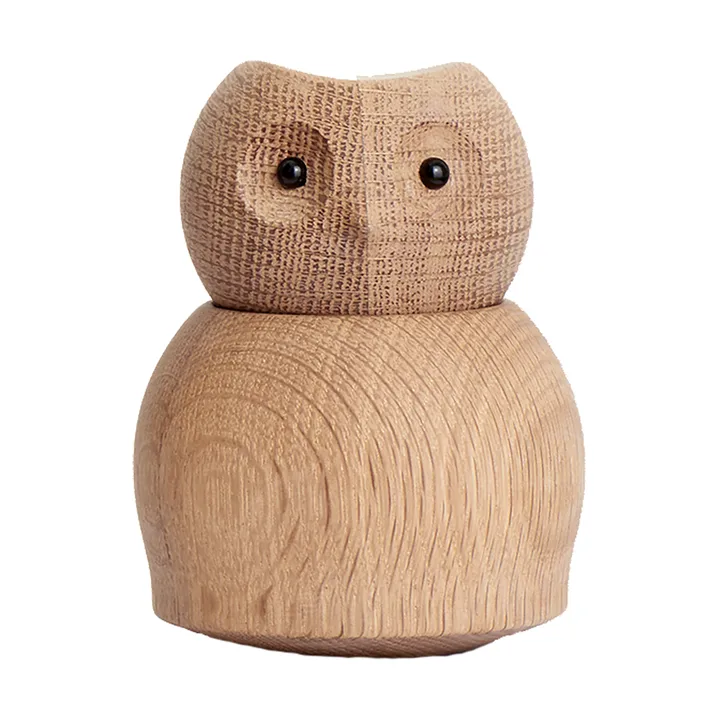Andersen Owl wooden figure Medium - Oak - Andersen Furniture