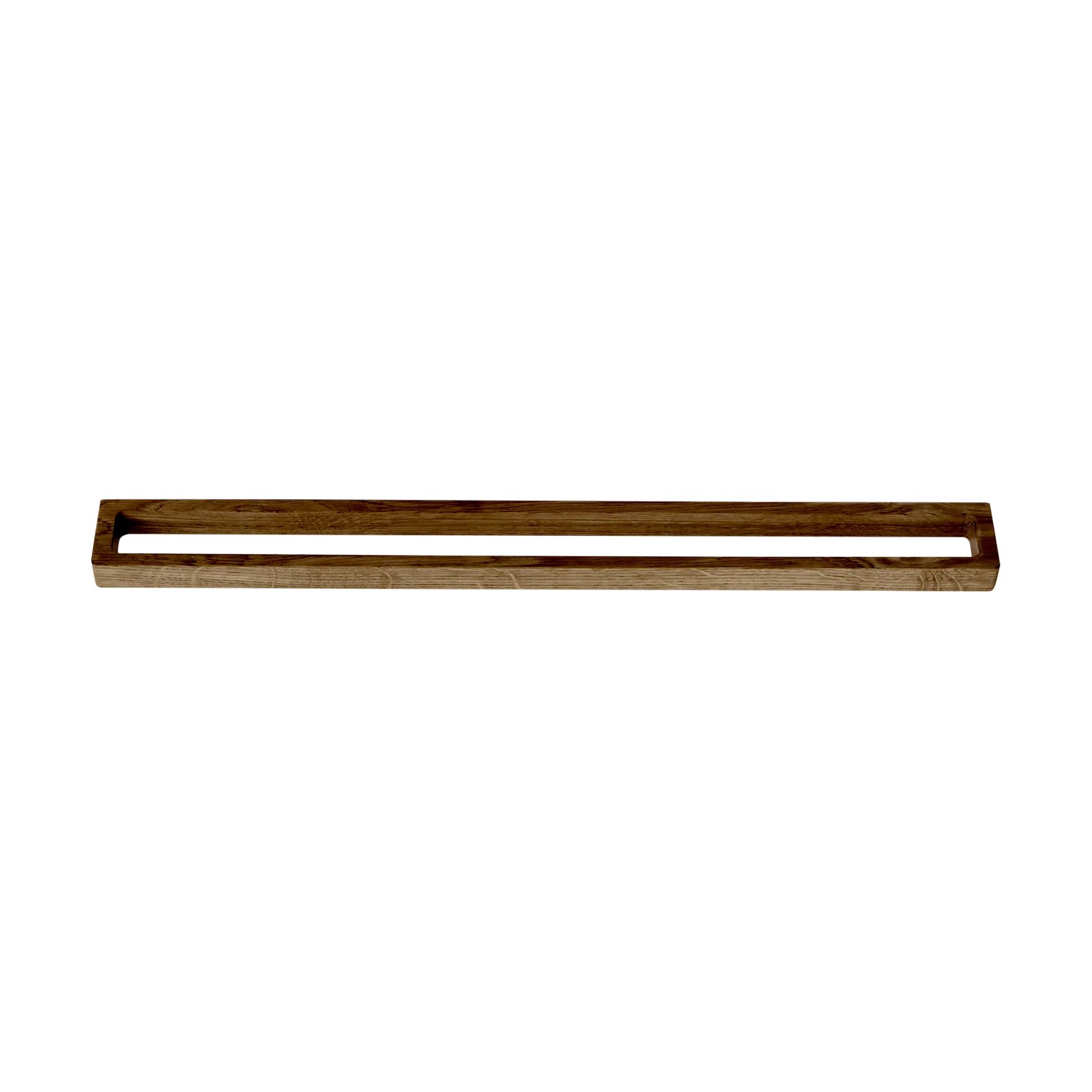 Andersen towel rod single 73.5 cm, Dark Stain Matt Lacquer Ash Andersen Furniture