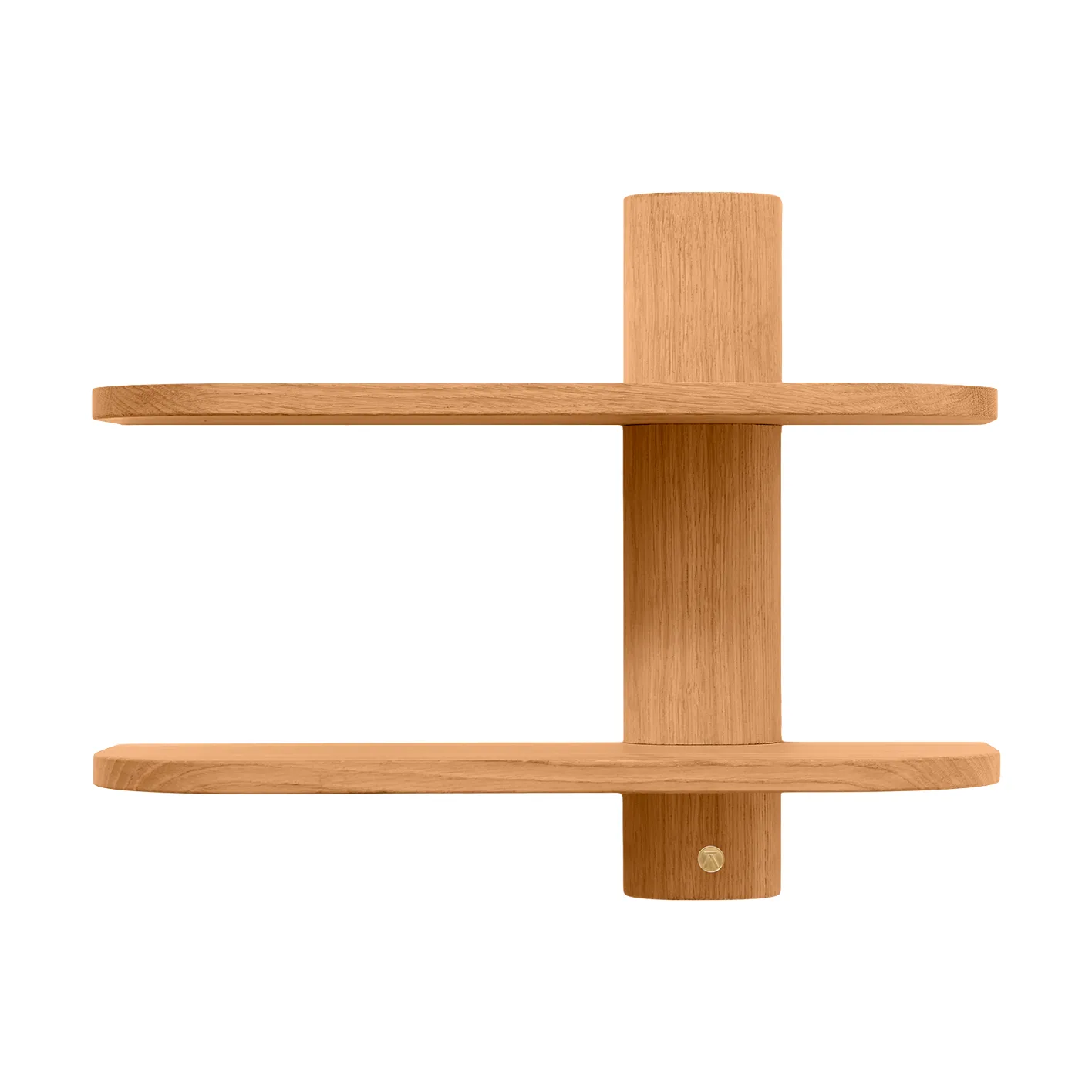 Bend wall shelf, Oiled Natural Oak, 50x18x40 cm Andersen Furniture