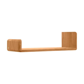 Level wall shelf - Oiled Natural Oak, 55x18x9 cm - Andersen Furniture