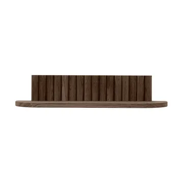 Pillar wall shelf - Smoked Oiled Oak, 60x15x12 cm - Andersen Furniture