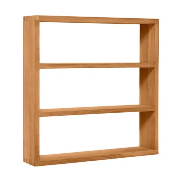 Sector wall shelf - Oiled Natural Oak, 50x50x10 cm - Andersen Furniture