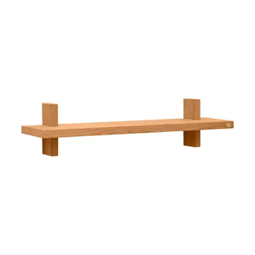 Treat wall shelf single - Oiled Natural Oak, 50x12x11.2 cm - Andersen Furniture