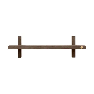 Treat wall shelf single - Smoked Oiled Oak, 50x12x11.2 cm - Andersen Furniture