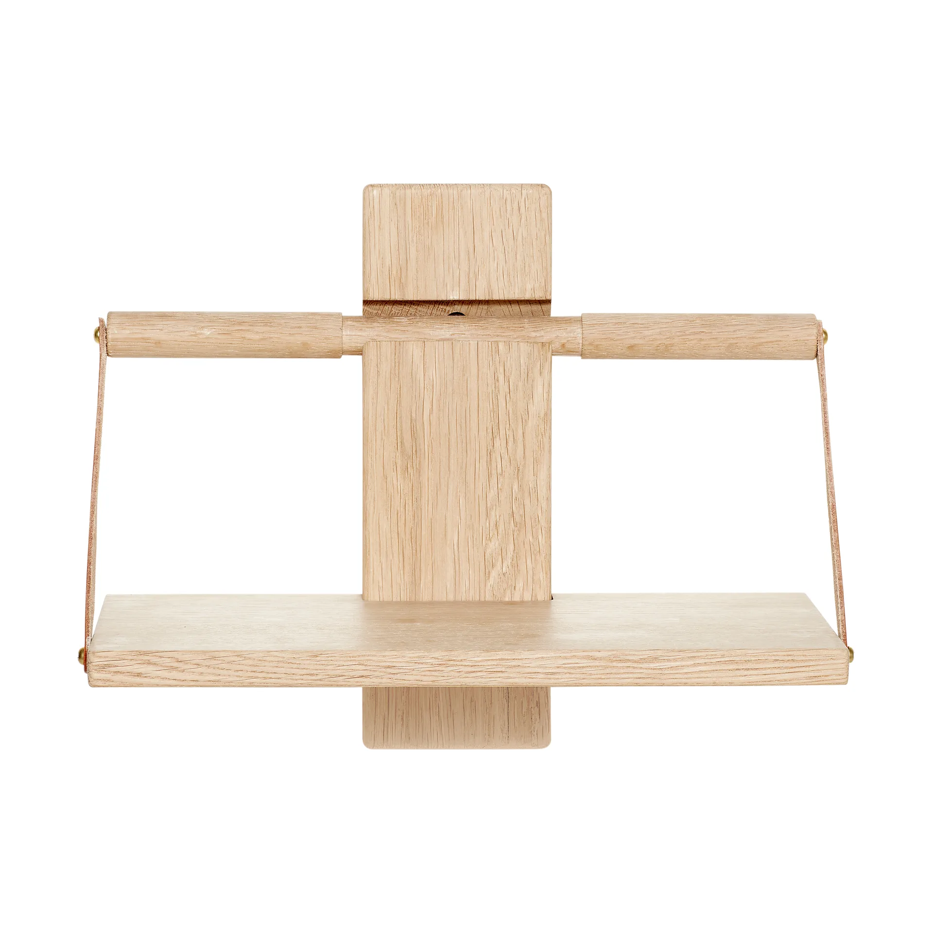 Wood Wall wall shelf Small 30x18x24 cm, Oak Andersen Furniture