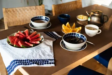 24h Tuokio plate Ø20 cm - Cobalt - Arabia