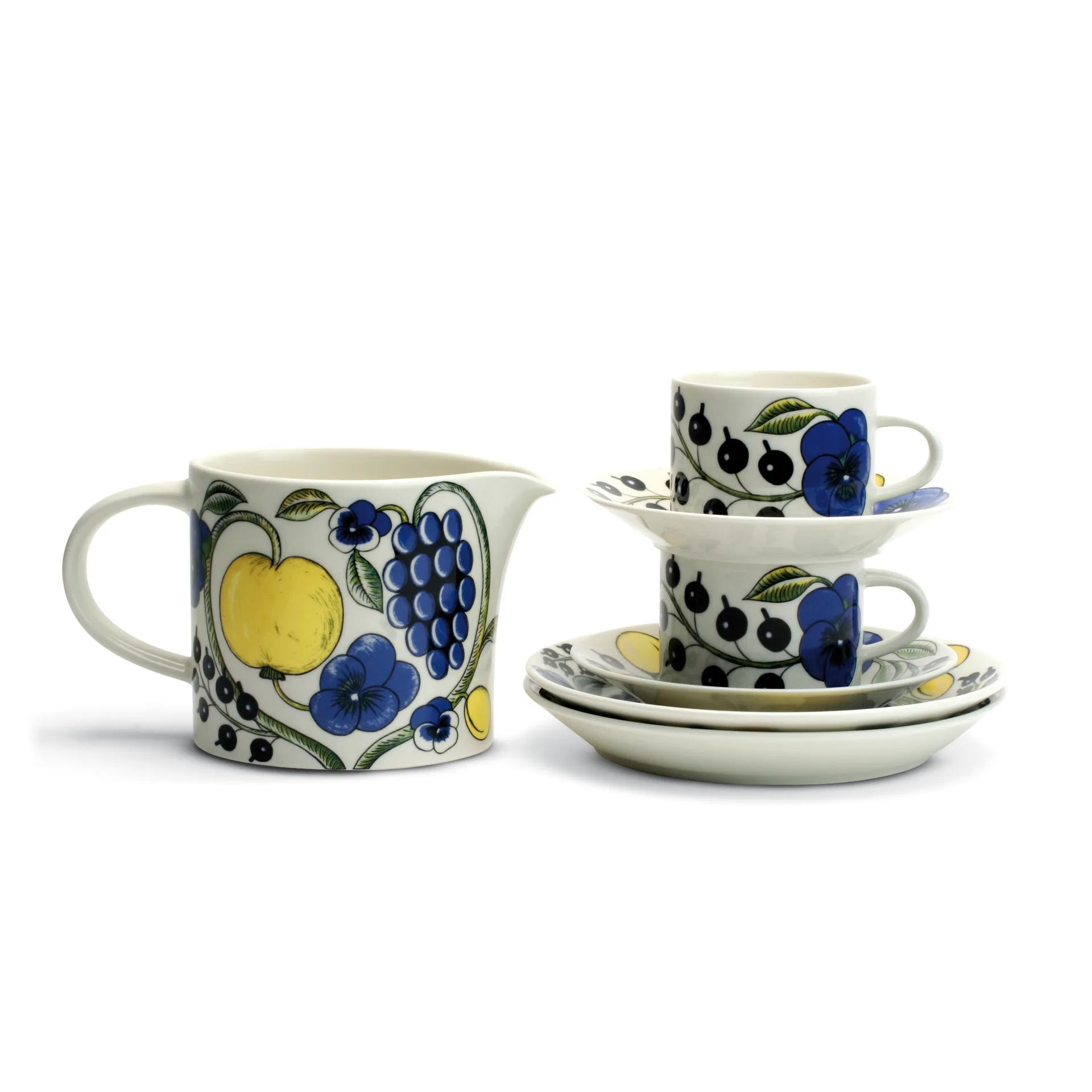 Paratiisi saucer Ø14 cm for coffee cup 18 cl, blue Arabia