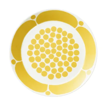 Sunnuntai plate - Yellow, Ø21 cm - Arabia