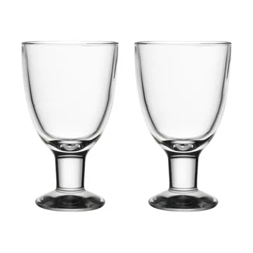 Verna glass 22 cl 2-pack - Clear - Arabia