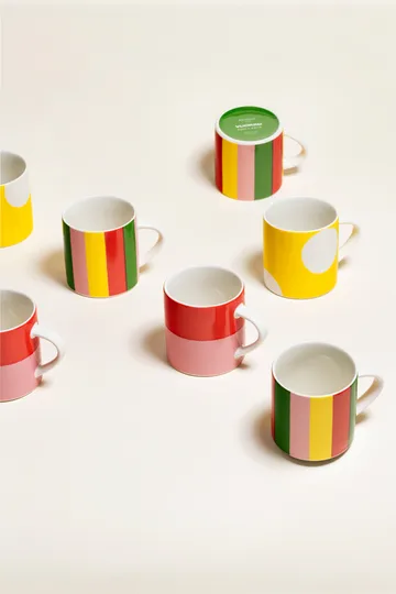 Vuokko mug 35 cl - Small 4-strip - Arabia