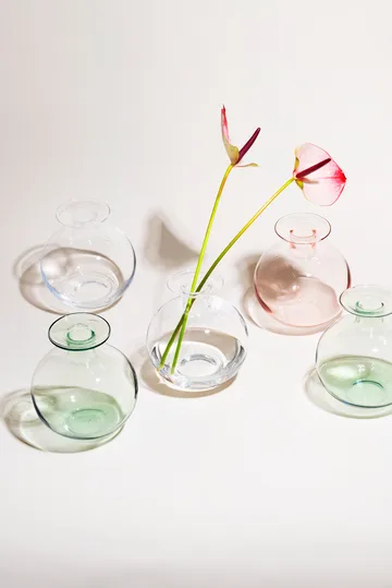 Vuokko vase 18 cm - Salmon pink - Arabia