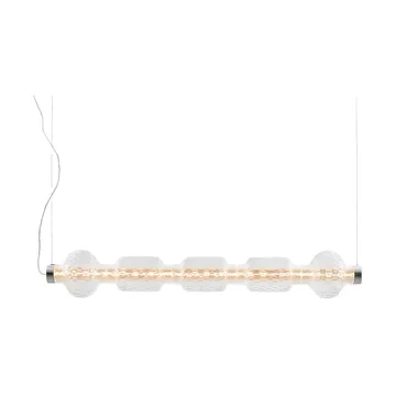 Alambicco horizontal pendant, app-controlled - 5 glass domes - Artemide
