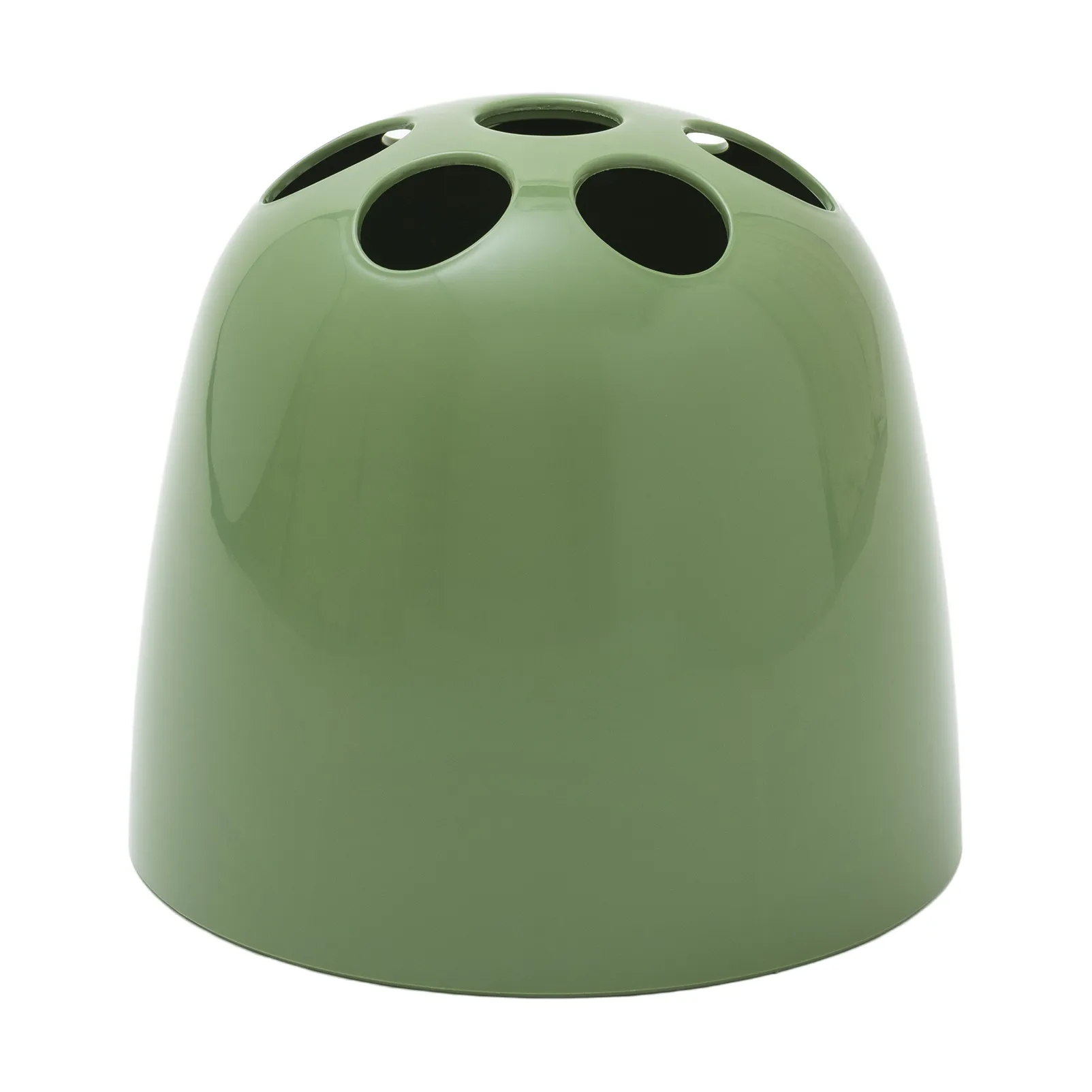 Dedalo umbrella stand, Green Artemide