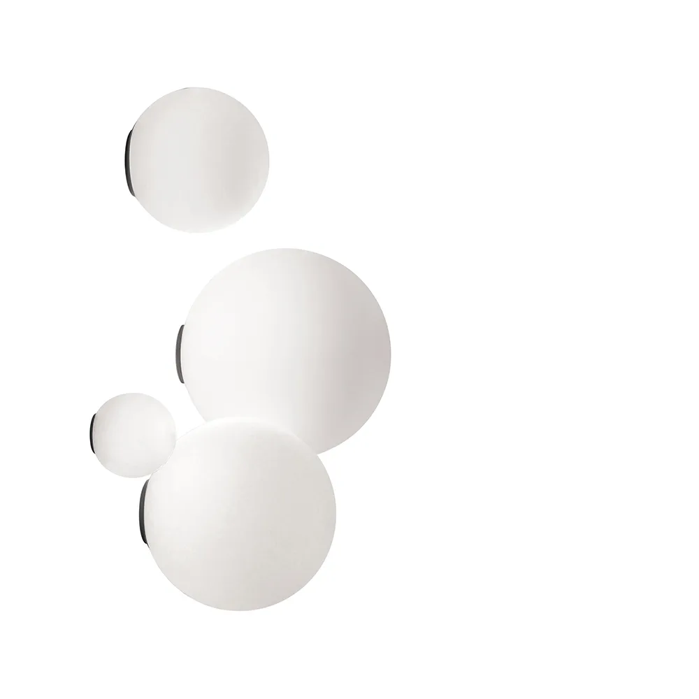 Dioscuri wall and ceiling lamp, White, 35cm Artemide