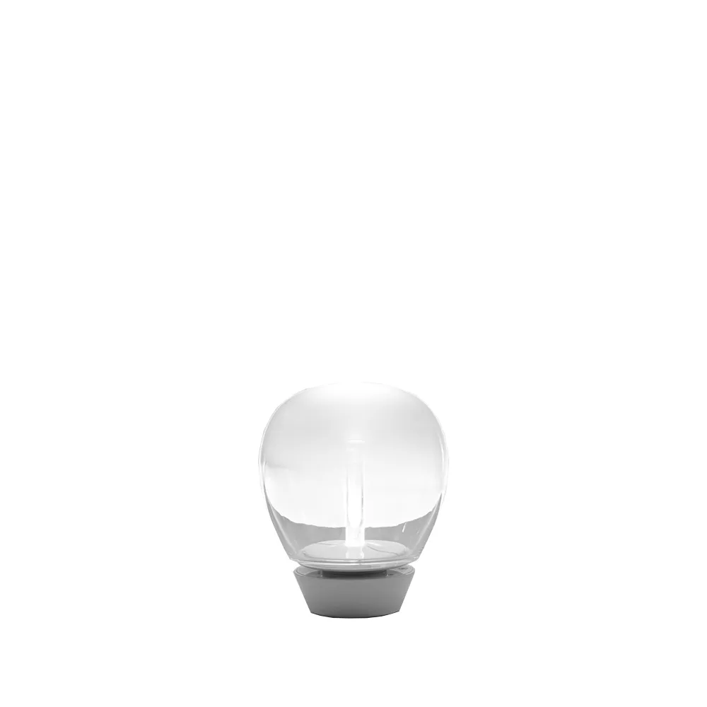 Empatia table lamp, Transparent smoky, small Artemide