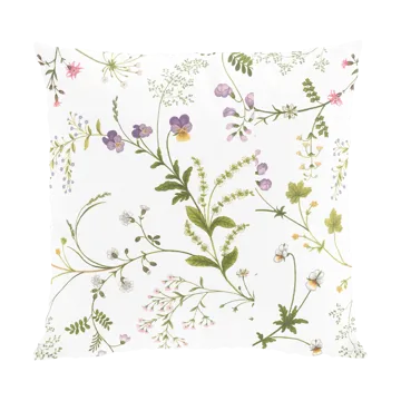 Blomsteryra cushion cover 47x47 cm - Green - Arvidssons Textil