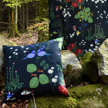 Himlajorden fabric - black - Arvidssons Textil