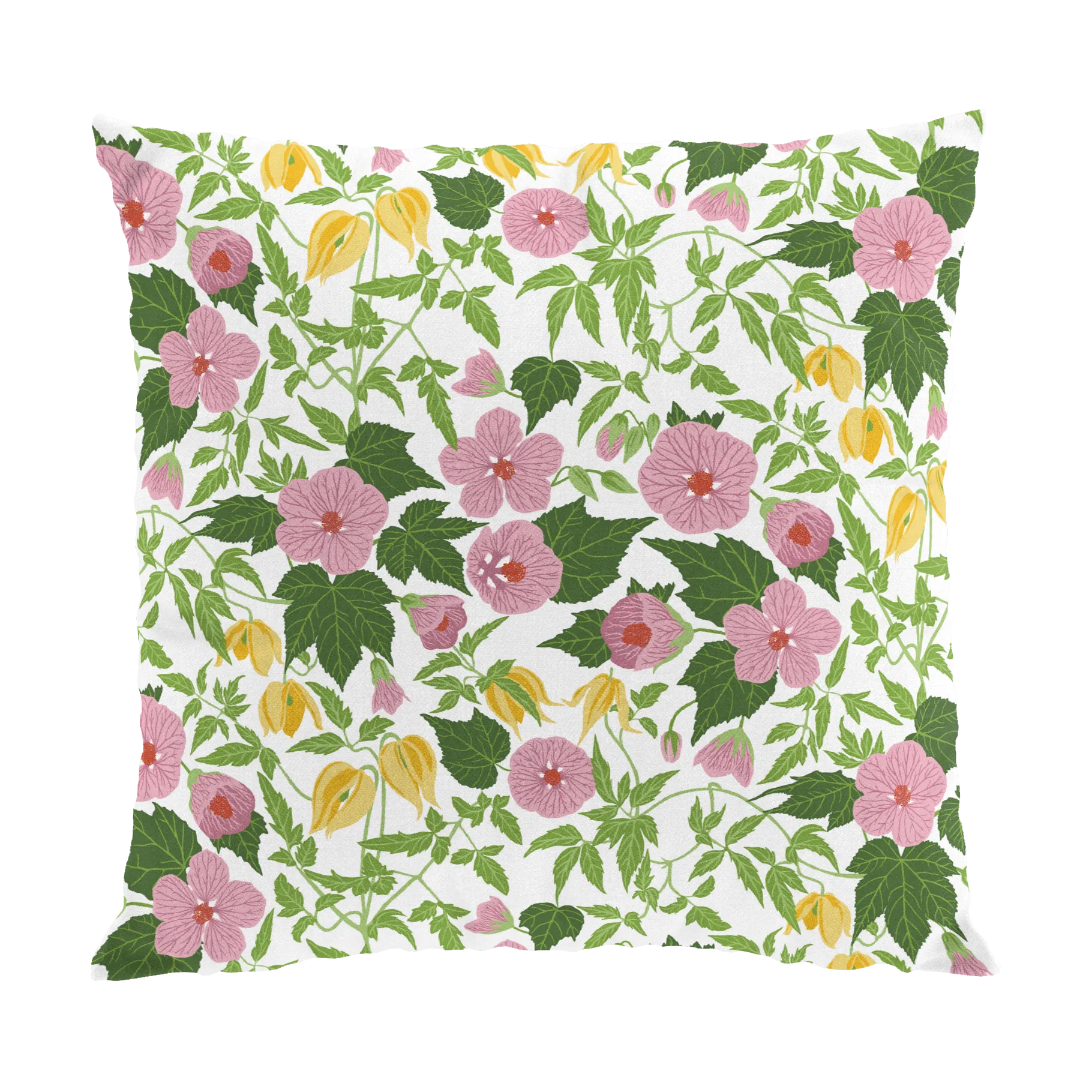House Corner cushion cover 47x47 cm, Pink Arvidssons Textil