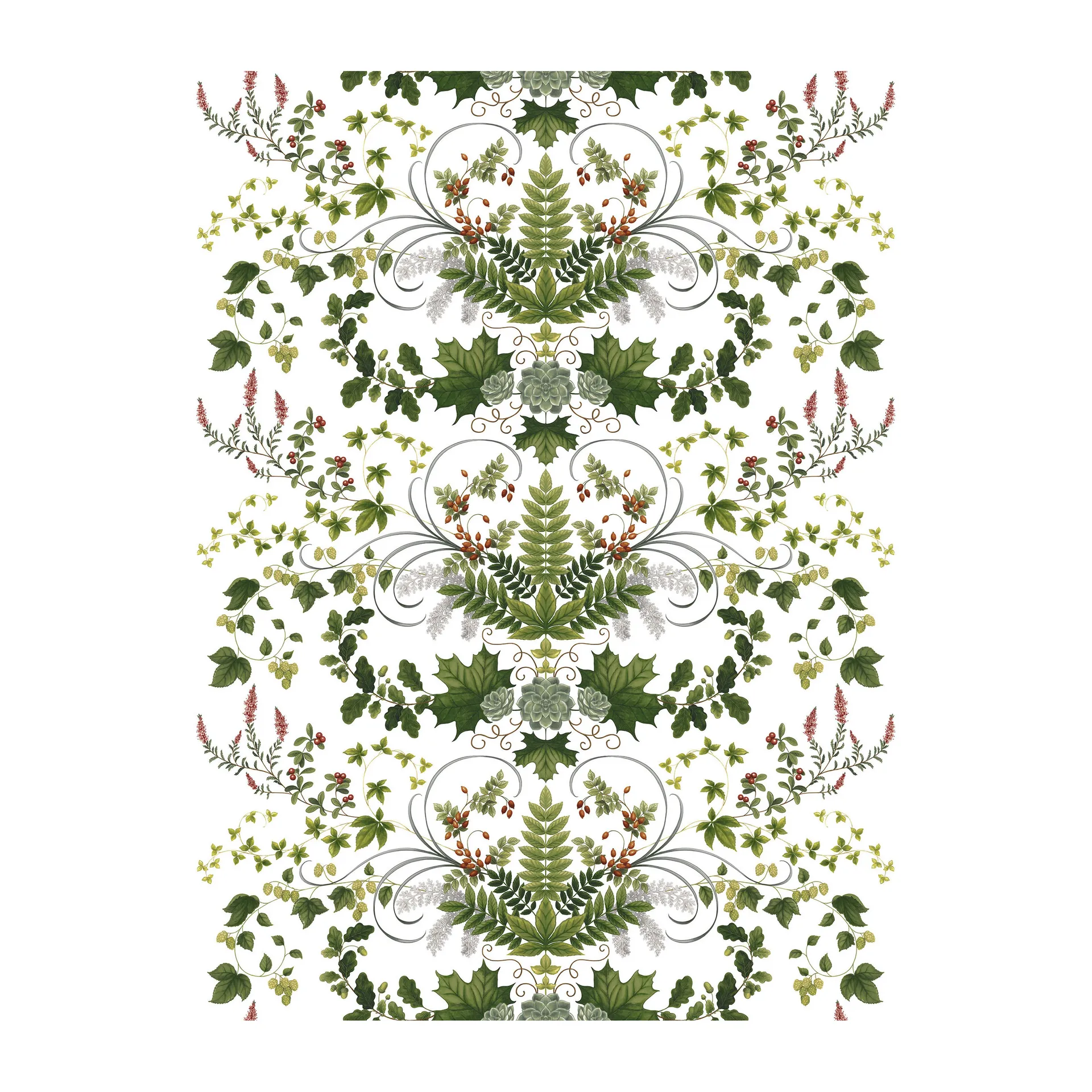 Lövsång oilcloth, Green Arvidssons Textil
