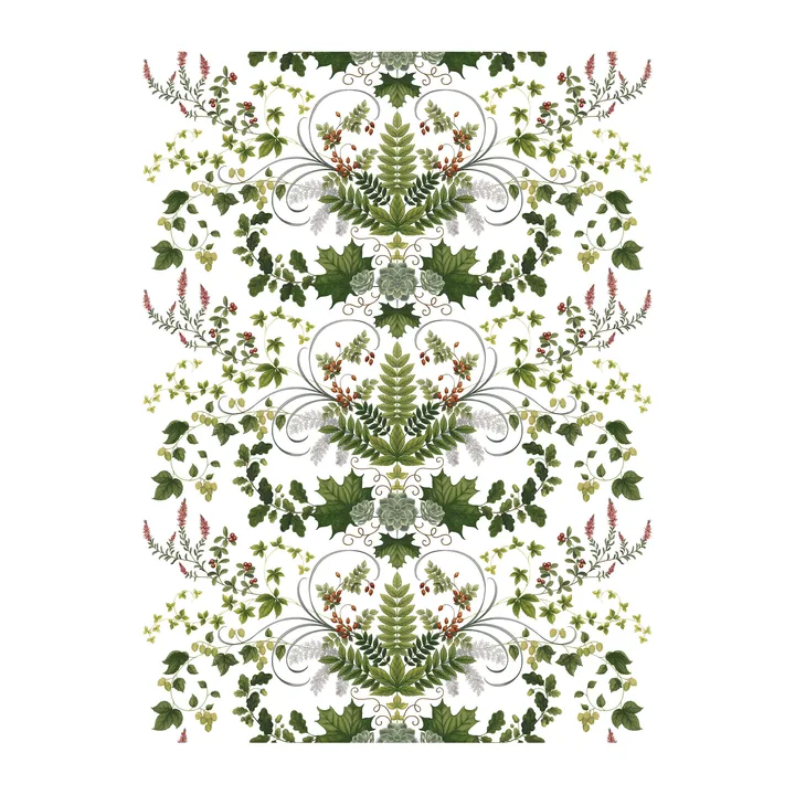 Lövsång oilcloth - Green - Arvidssons Textil