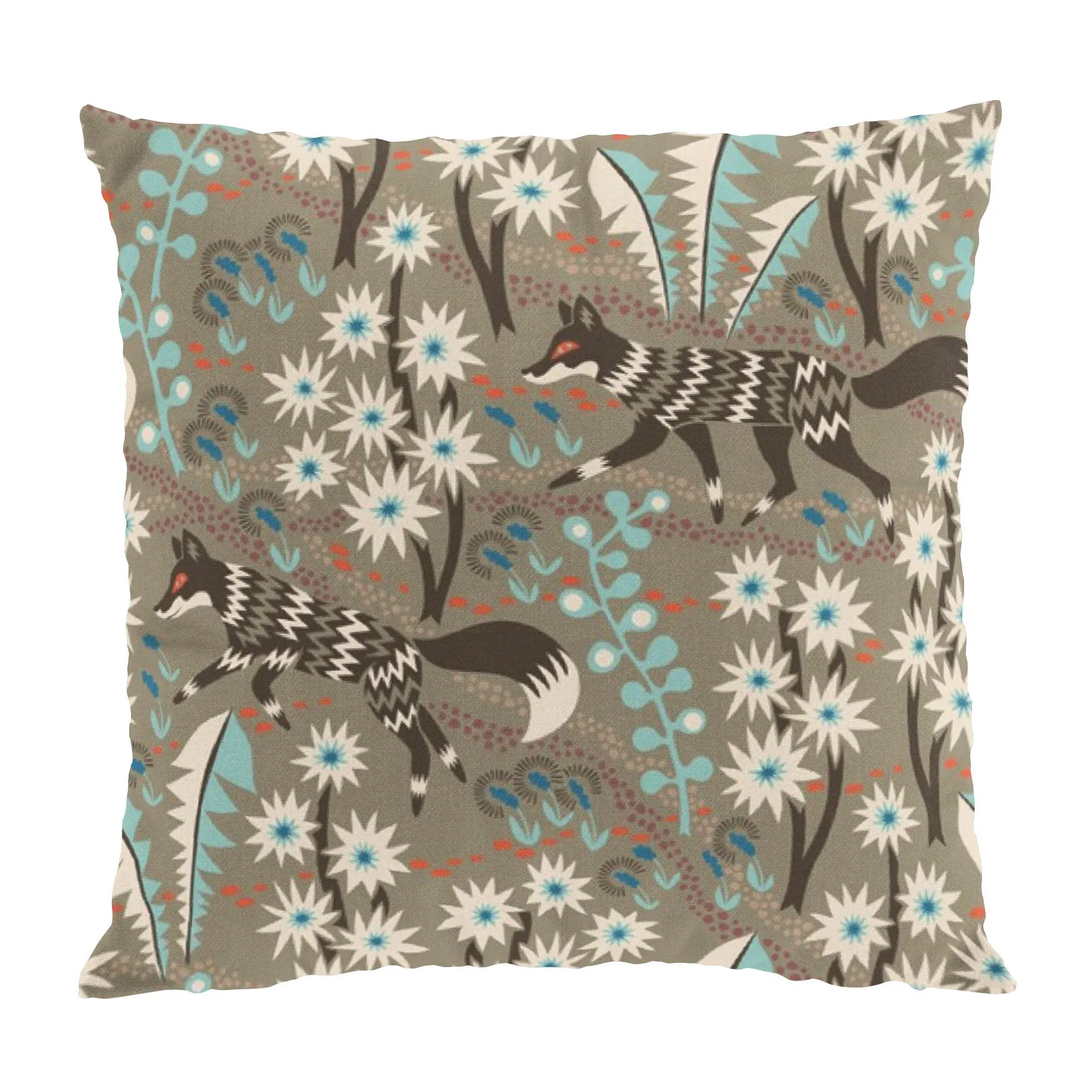 Stjärnspeja cushion cover 47x47 cm, Brown Arvidssons Textil