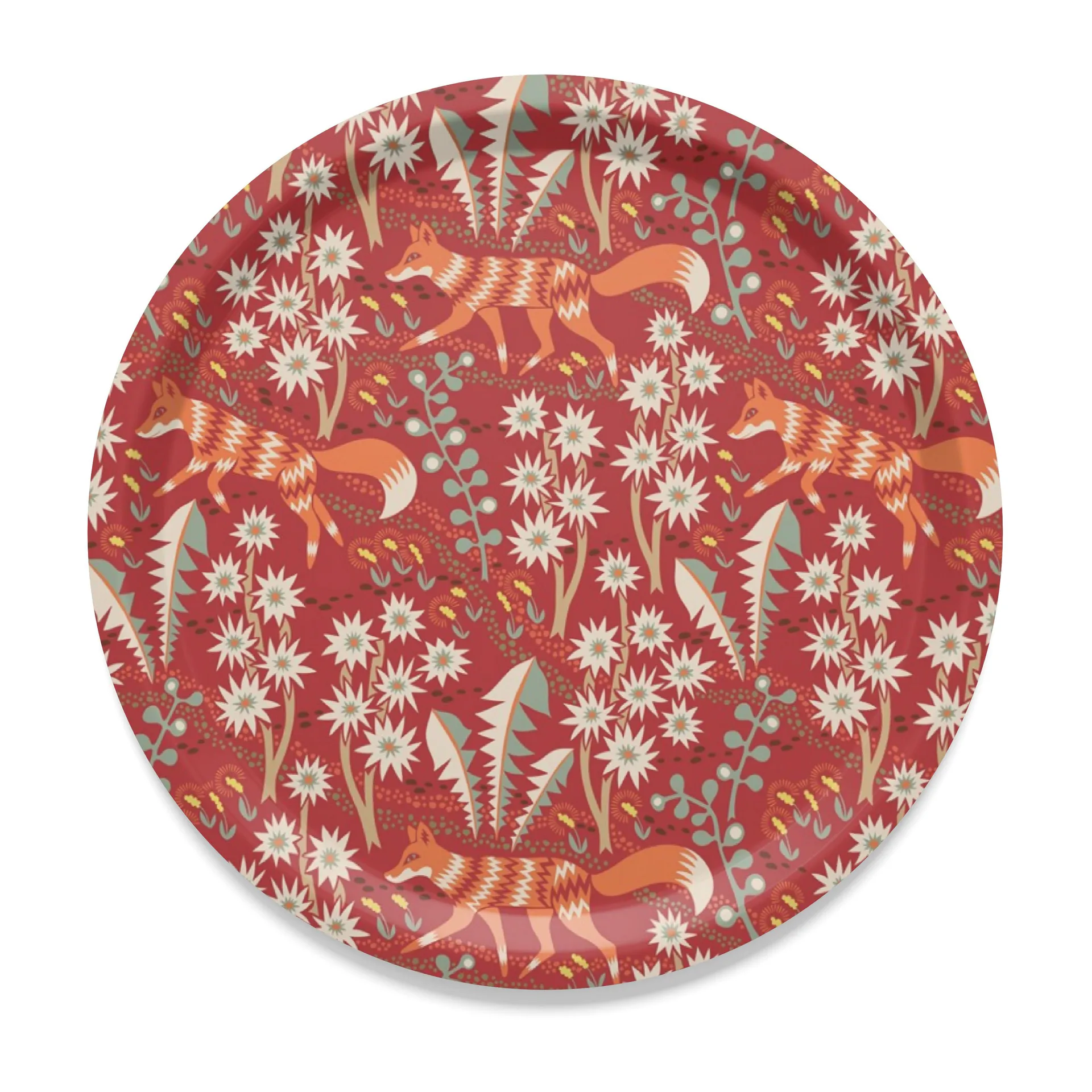 Stjärnspeja tray Ø38 cm, Red Arvidssons Textil