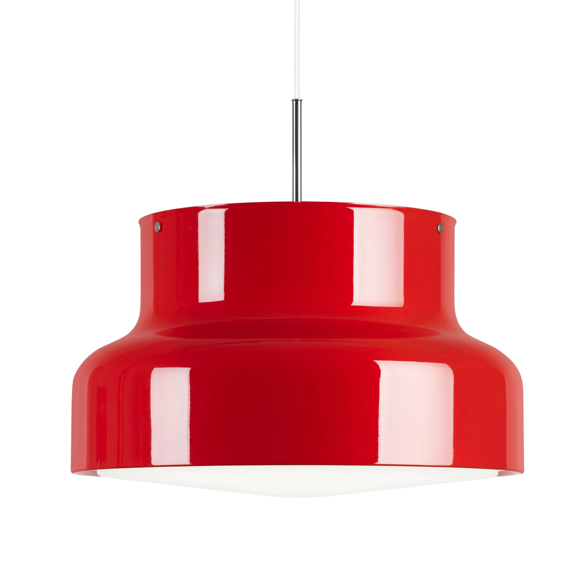 Bumling lamp large 600 mm, Red-circular grid Ateljé Lyktan