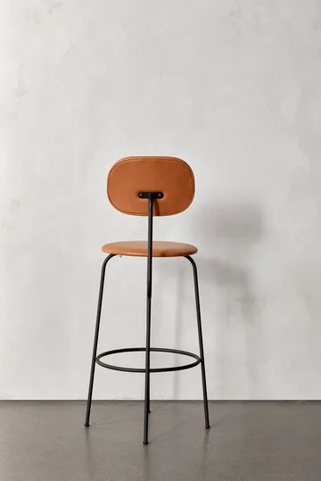 Afteroom plus barstool leather upholstery 63.5 cm - Dakar 0250 - Audo Copenhagen