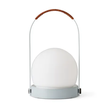 Carrie portable table lamp - Linen blue - Audo Copenhagen