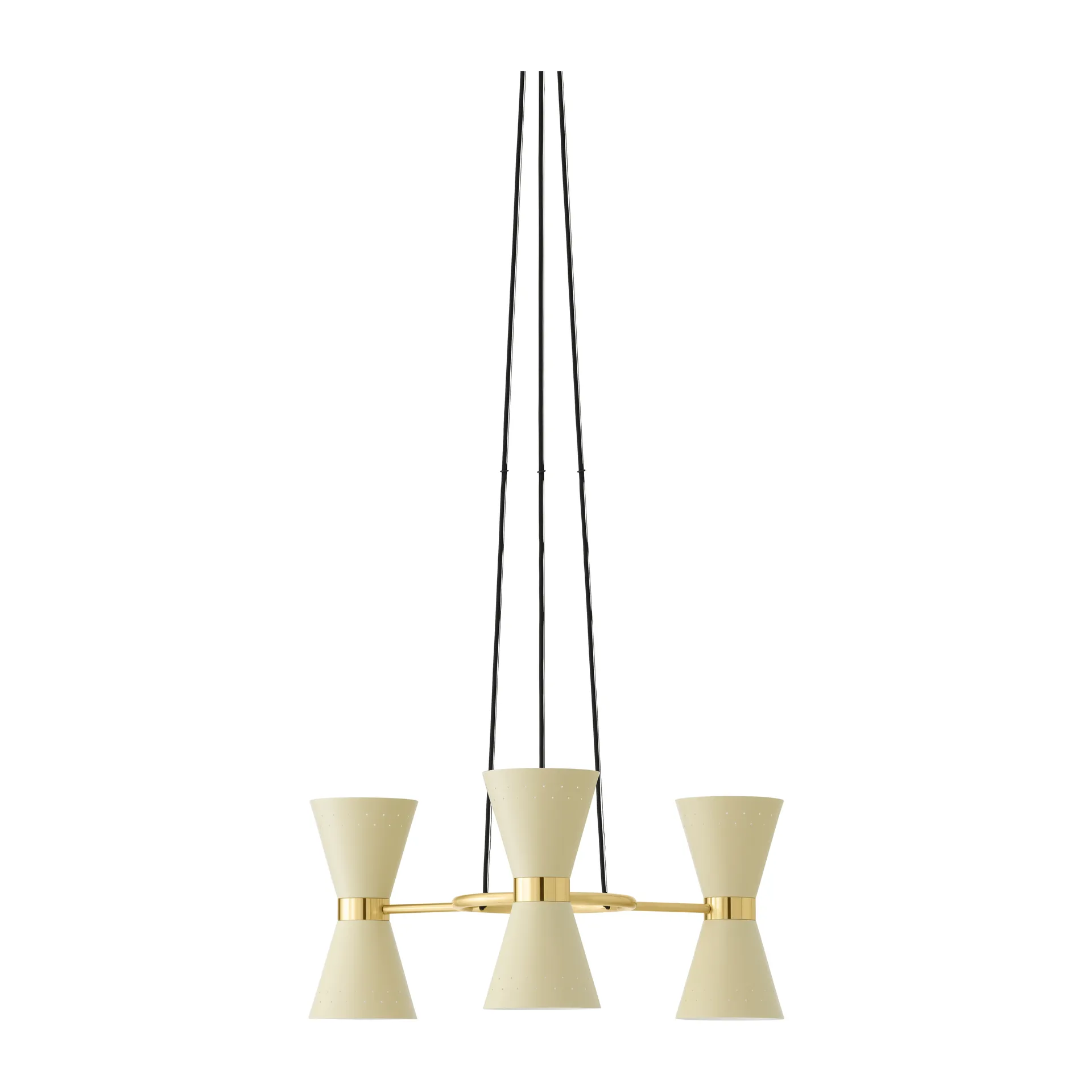 Collector chandelier 3, Crème Audo Copenhagen