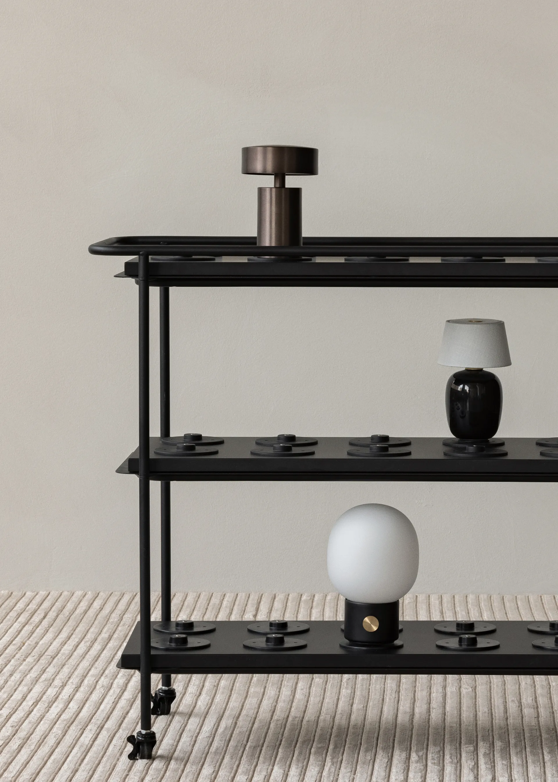 Column portable table lamp IP44, Bronze Audo Copenhagen