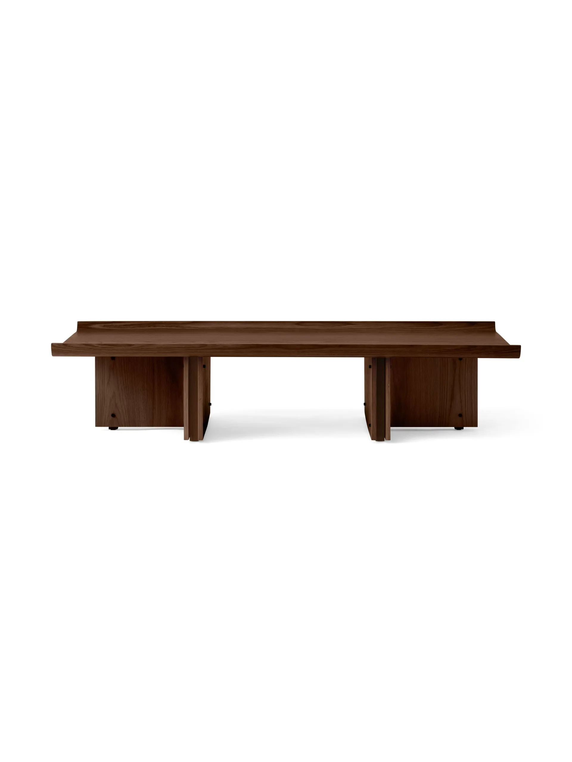 Conrad Lounge Table Oak, Dark stained oak, 149x74 cm Audo Copenhagen