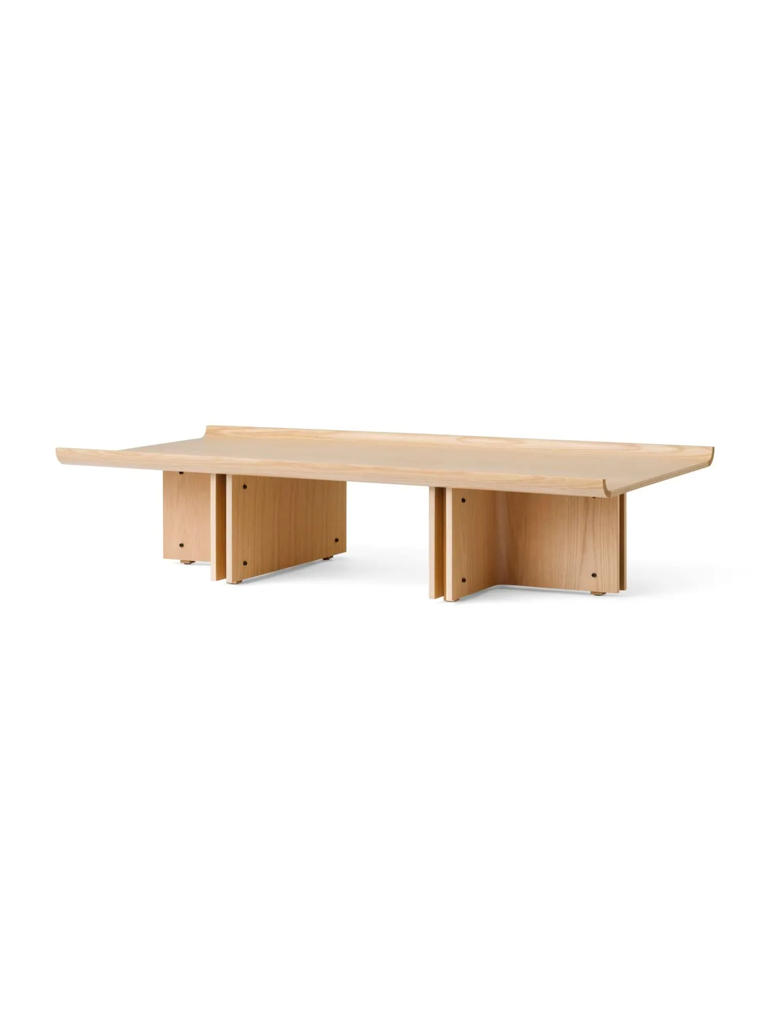Conrad Lounge Table Oak, Natural oak, 149x74 cm Audo Copenhagen