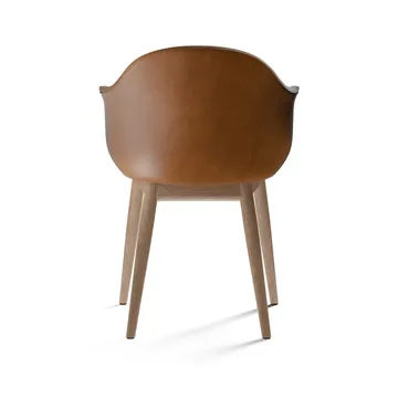 Harbour Dining Chair Fully Upholstered - Aida 0250-natural oak - Audo Copenhagen