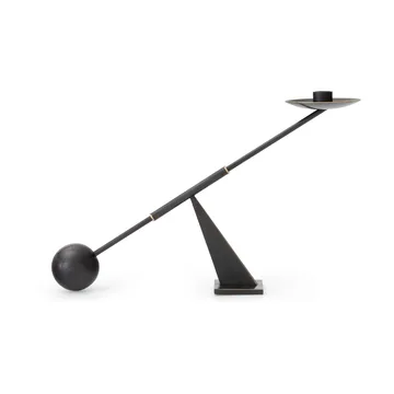 Interconnect candlestick 42,5 cm - Bronzed brass - Audo Copenhagen