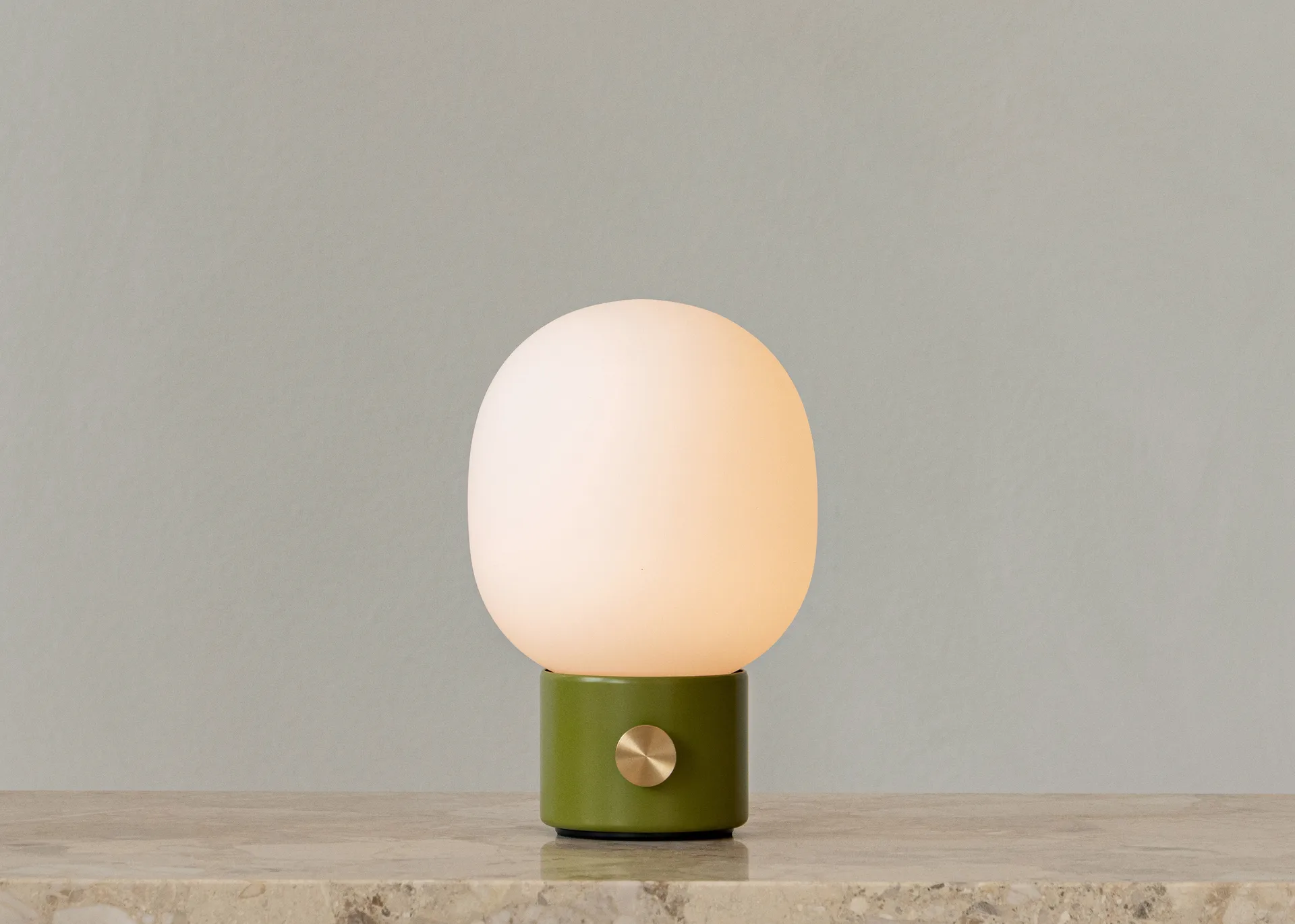 JWDA portable table lamp, Dusty green Audo Copenhagen