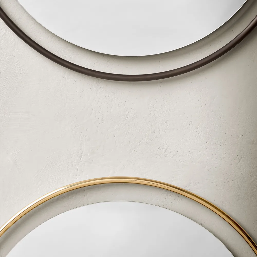 Nimbus mirror, Bronzed brass, ø60 Audo Copenhagen