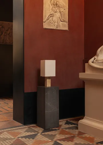 Nonna table lamp 49 cm - Travertine-sand - Audo Copenhagen