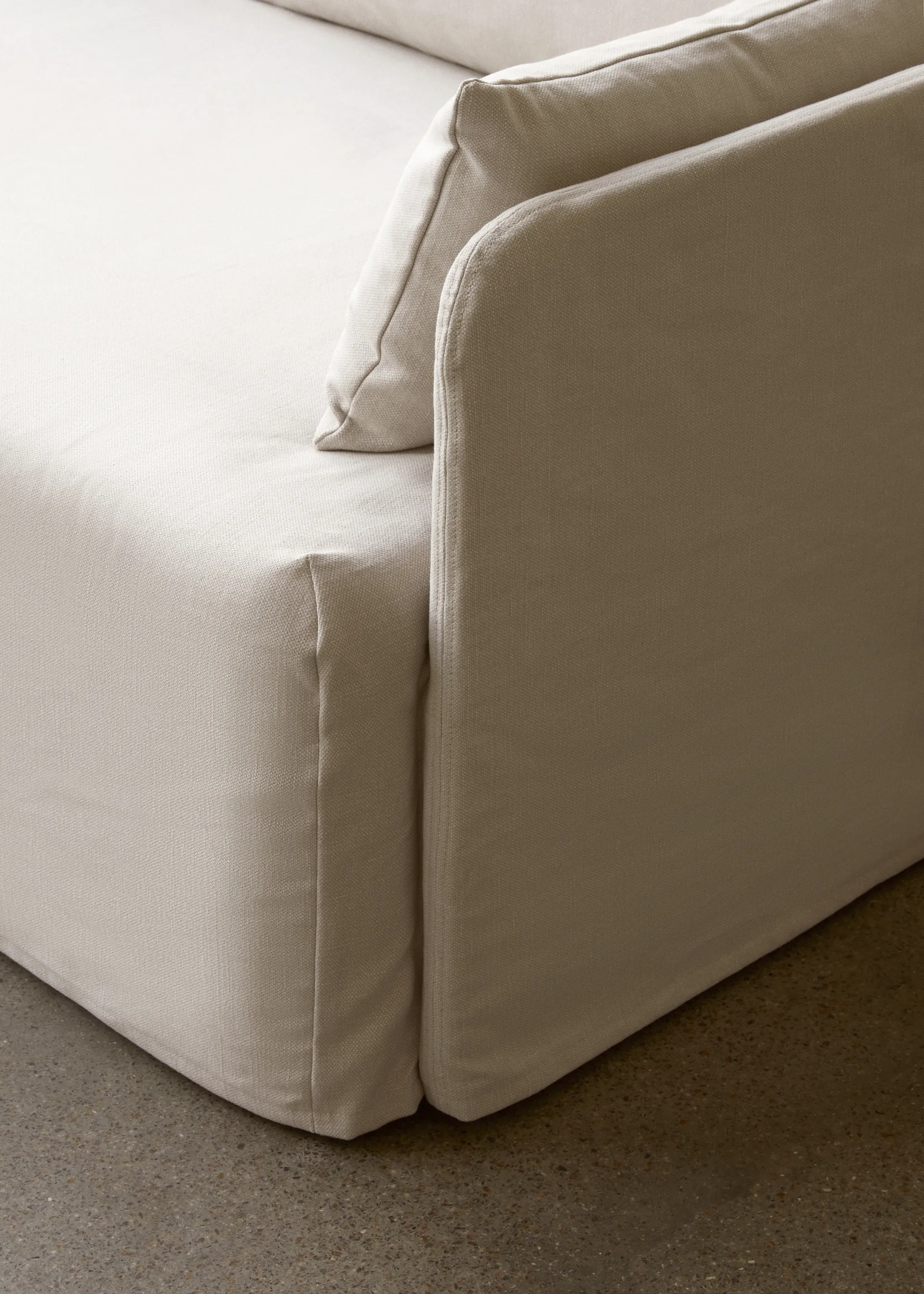 Offset sofa 2-seats, Logan Sand Audo Copenhagen