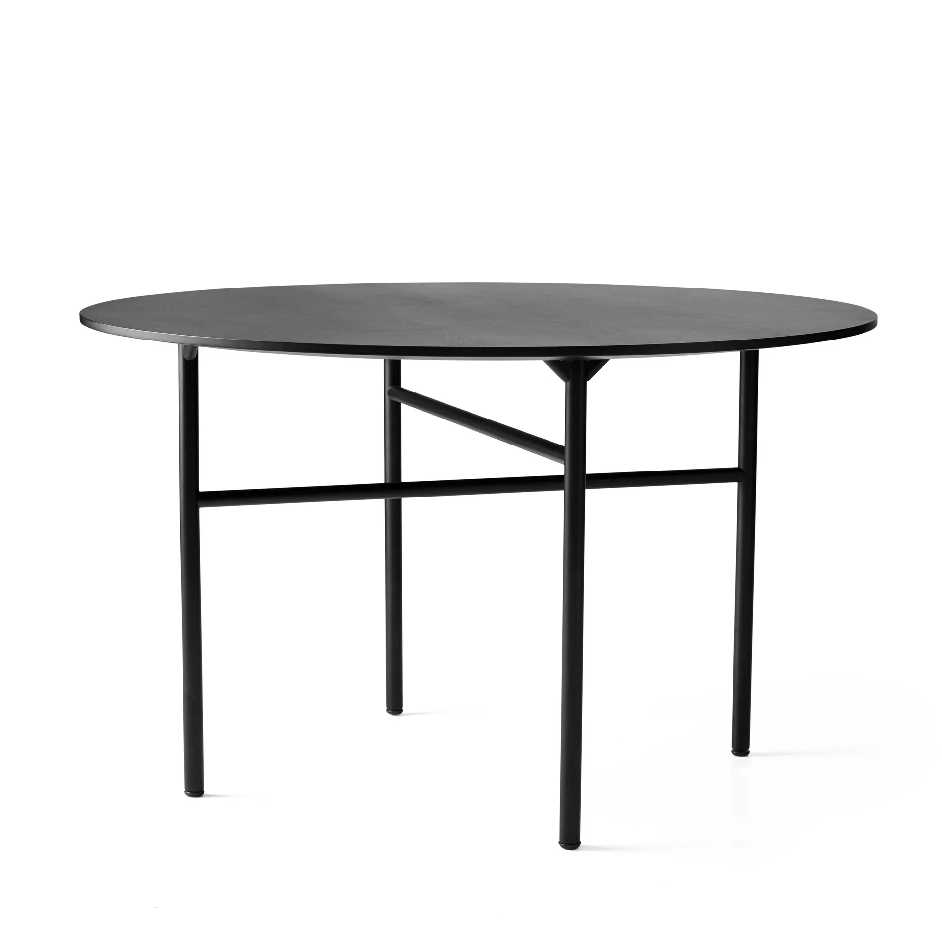 Snaregade table round, Black. Ø120 cm Audo Copenhagen