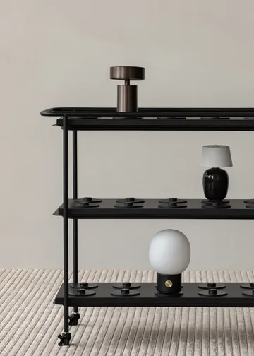 Torso table lamp portable - Black - Audo Copenhagen